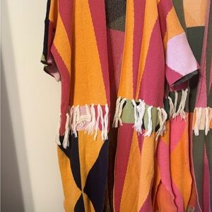 Colorful Geometric Cape